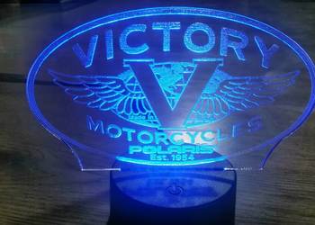 lampka led 3d victory polaris motor prezent gratis na sprzedaż  Czechowice-Dziedzice