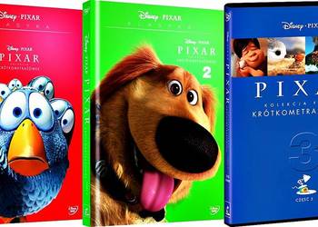 Używany, KOLEKCJA KRÓTKOMETRAŻÓWEK 1+2+3  DISNEY • PIXAR na sprzedaż  Kalisz