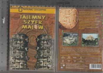 Tajemny szyfr Majów National Geographic DVD na sprzedaż  Pruszków