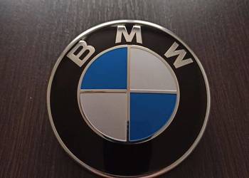 Nowy emblemat znaczek BMW 82mm + gratis, używany na sprzedaż  Łódź