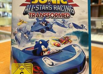 Sonic &amp; All-Stars Racing Transformed Nintendo Wii U, używany na sprzedaż  Elbląg