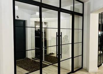 Drzwi przesuwne metalowe Szklane SKY-VISION na sprzedaż  Piotrków Trybunalski