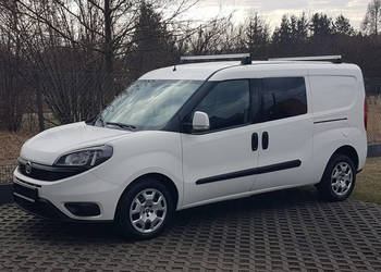 Fiat Doblo MAXI 5 OSÓB DŁUGI KLIMA 6-BIEGÓW KRAJOWY I-WŁAŚCICIEL na sprzedaż  Poręba
