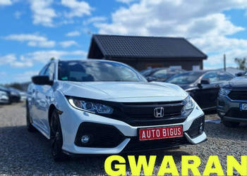 Honda Civic biala perla 1,0 i-vtec ledy duza navi idealna X (2017-2021) na sprzedaż  Lębork
