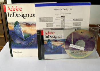 Adobe InDesign 2.0 Box z Numerem Seryjnym na Windows na sprzedaż  Brzeg