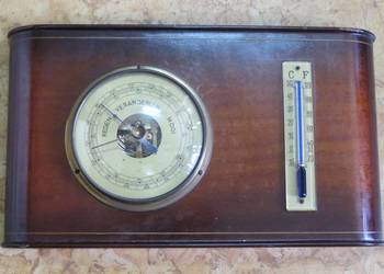 Barometr z termometrem drewniany - 85zł na sprzedaż  Nowy Żmigród