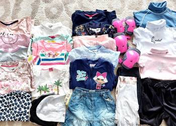 ubranka dla dziewczynki 110, 116,122,128,134 zestaw, używany na sprzedaż  Kielce