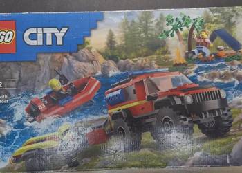 LEGO City 60412 Wóz strażacki 4x4 i łódź ratownicza na sprzedaż  Łódź
