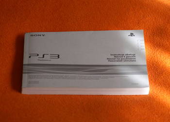 Instrukcja obsługi do PlayStation-3, używany na sprzedaż  Konin