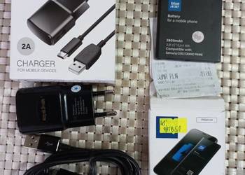 Używany, Nowa Bateria z ładowarkà do galaxy J3 , J5 Grand Prime na sprzedaż  Grajewo