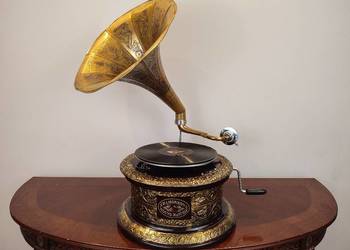 Piękny unikalny patefon, gramofon polecam na sprzedaż  Łódź