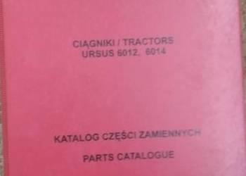 Katalog części Ursus 6012,6014 oryginał luty 1998 na sprzedaż  Lublin