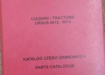 Katalog części ciągnik Ursus 6012,6014 oryginał luty 1998, używany na sprzedaż  Lublin
