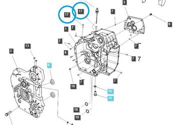 Szpilka M10 x 1.25 x 20 / S167102023 / LS Tractor 40095160 na sprzedaż  Tajęcina