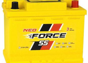 Akumulator Neo Force 55Ah 510A DN, używany na sprzedaż  Wałbrzych