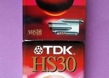 TDK HS VHS - kaseta do kamer video , NOWA FOLIA , Japan na sprzedaż  Kraków