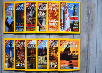 National Geographic - Rocznik 2003. Komplet - 12 numerów na sprzedaż  Mysłowice