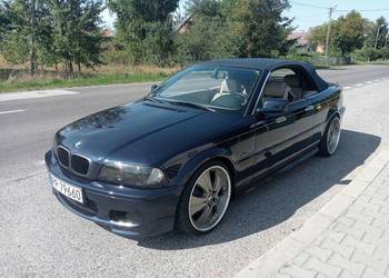 Klasyk BMW E46 Cabrio piękna Zamiana na busa autolaweta na sprzedaż  Mielec