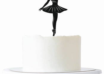 Dekoracja na tort Baletnica, używany na sprzedaż  Nidzica