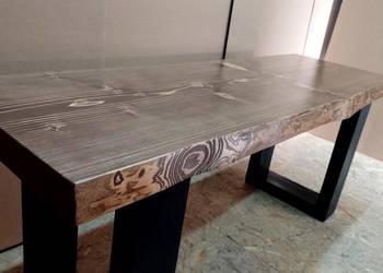 stolik kawowy 120cm drewna stół ława drewniana loft indu F01 na sprzedaż  Roczyny