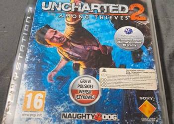 PS3 PL uncharted 2 among thieves, używany na sprzedaż  Skotniki