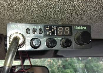 CB RADIO Uniden PRO 520XL z anteną, używany na sprzedaż  Pruszków
