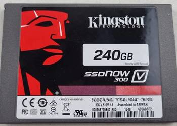 Dysk SSD 240GB 2,5&quot; szybki bezgłośny do laptopa na sprzedaż  Warszawa