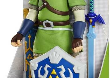 Duża Figurka Link 50cm Legend of Zelda Nintendo, używany na sprzedaż  Mogilany