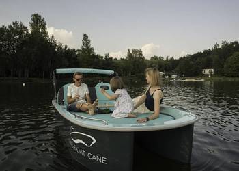 Używany, Katamaran elektryczny Chill-Boat Cane, łódź, rower wodny na sprzedaż  Katowice