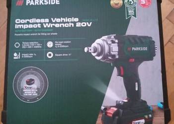 Akumulatorowy klucz udarowy Parkside Passk na sprzedaż  Otwock