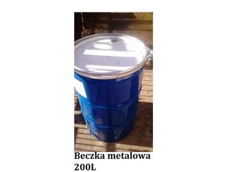 beczka 200L metalowa z deklem., używany na sprzedaż  Warszawa