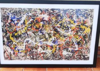 Obraz Jackson Pollock abstrakcja ekspresjonizm grafika na sprzedaż  Garwolin