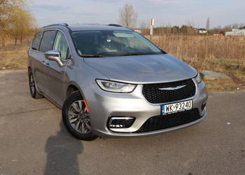Chrysler pacifica Hybrid LIMITED 2xDVD FamCam Harman/kardon  Zamiana na sprzedaż  Warszawa