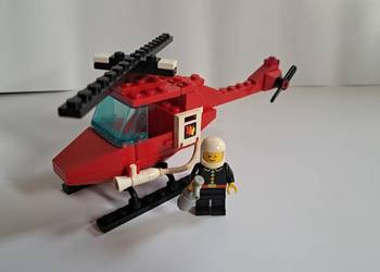 Używany, Lego Town - 6657 - helikopter strażacki - straż pożarna na sprzedaż  Dąbrowa Górnicza