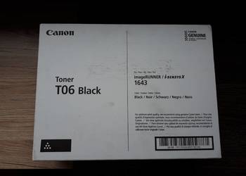 Canon Toner T06 Black. Nowy na sprzedaż  Lgota