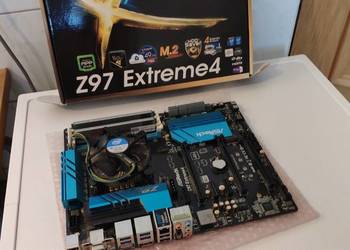 zestaw ASRock Z97 EXTREME4+ Intel i5+GoodRam 2x4, używany na sprzedaż  Sulejówek
