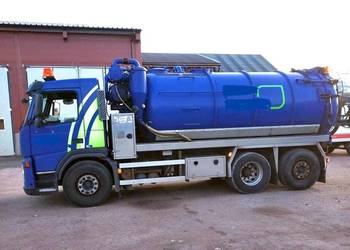 ASENIZACYJNY VOLVO WUCO do czyszczenia kanalizacji podgrzewan 12,6 m3 VOLVO na sprzedaż  Nowiny