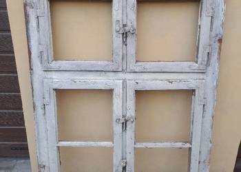 Stare okno drewniane przedwojenne, używany na sprzedaż  Kotlin