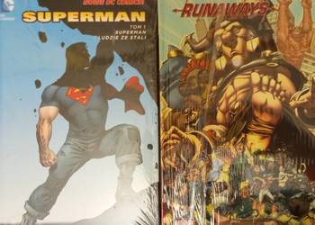 DC Comics Superman i ludzie ze stali tom 1+Marvel Runaways 3 na sprzedaż  Rzeszów