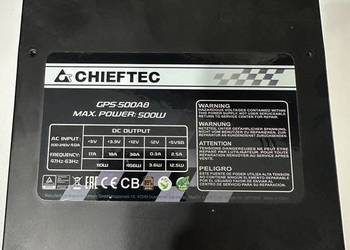 Zasilacz CHIEFTEC GPS-500A8 500W na sprzedaż  Tarnobrzeg