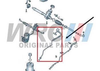 Przewód wspomagania Skoda Fabia,Seat Cordoba, Ibiza, Vw Polo na sprzedaż  Bydgoszcz