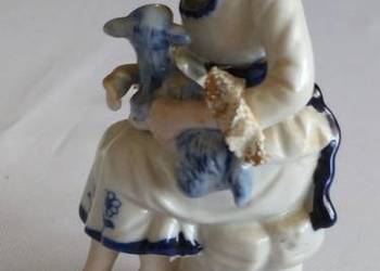 Używany, Figurka porcelanowa pastereczka na sprzedaż  Krotoszyn