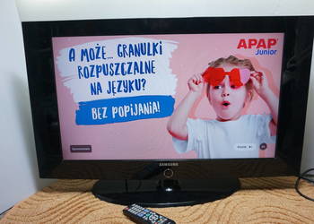 Używany, Telewizor Samsung 32 cale LCD, Hdmi, Wysyłka na sprzedaż  Dąbrowa Tarnowska