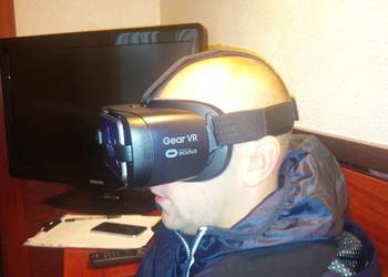Gogle VR wirtualna rzeczywistość atrakcja na imprezy event, używany na sprzedaż  Oświęcim