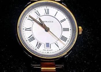 ZEGAREK MESKI AEROWATCH SWISS MADE 50M SAPHIRE GOLD, używany na sprzedaż  Tarnów