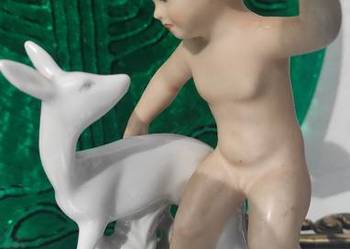 VINTAGE WALLENDORF NIEMCY PORCELANOWA FIGURKA CHERUBINA / PU na sprzedaż  Pabianice