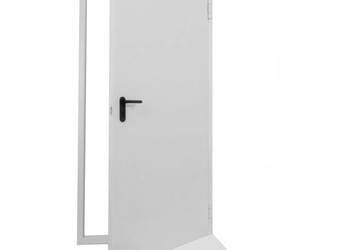 Drzwi Stalowe Techniczne Uniwersalne Metalowe Malowane 120cm na sprzedaż  Szczekociny