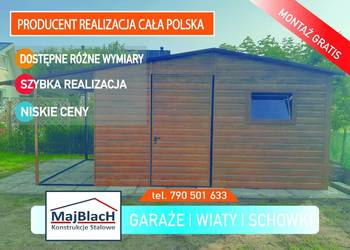 Garaż Blaszany |Wiatka Ogrodowa|Schowek na Narzędzia | - Maj-Blach, używany na sprzedaż  Przeworsk