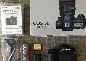 Używany, Canon EOS 5D Mark IV DSLR Camera with 24-105mm f4L II Lens na sprzedaż  Podbiele