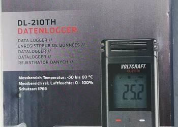 OKAZJA! Rejestrator danych VOLCRAFT DL-210TH na sprzedaż  Łódź